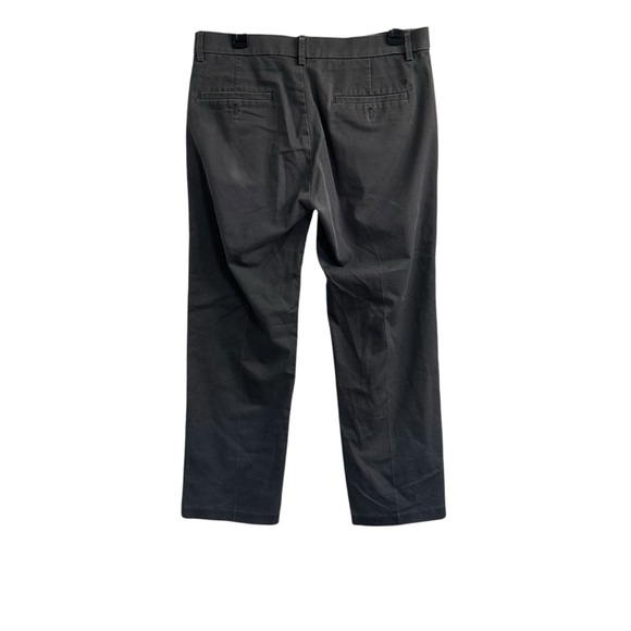 Haggar Iron Free Premium Straight Fit Gray Pants 33x30. - Picture 4 of 7